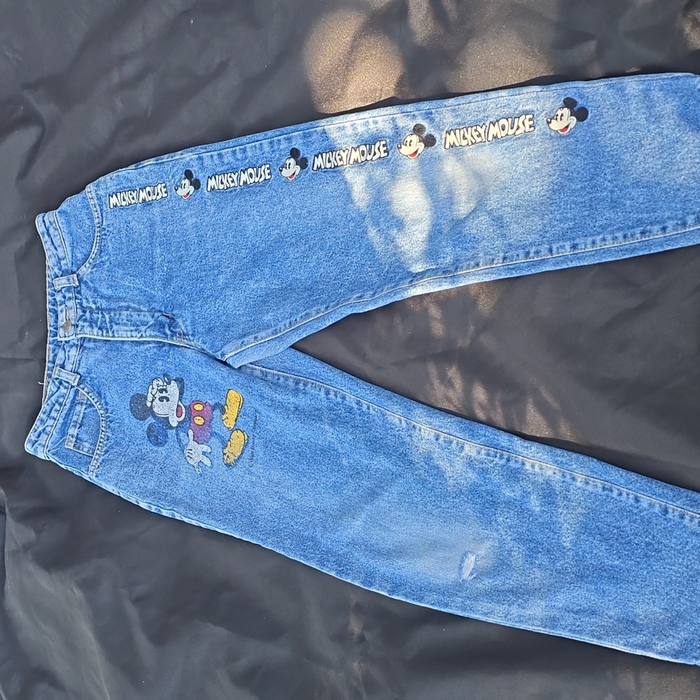 Denim Jeans 12 Y  Blue Mickey Mouse